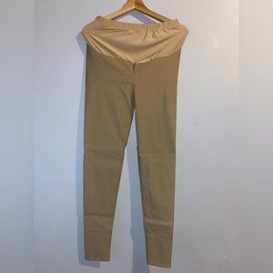Hybrid & Company  women pregnant Tan Casual Bottoms